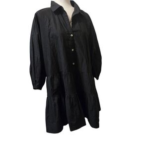 Free People Elegant Black Dress